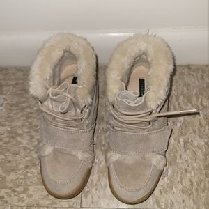 Zara sneaker wedge style